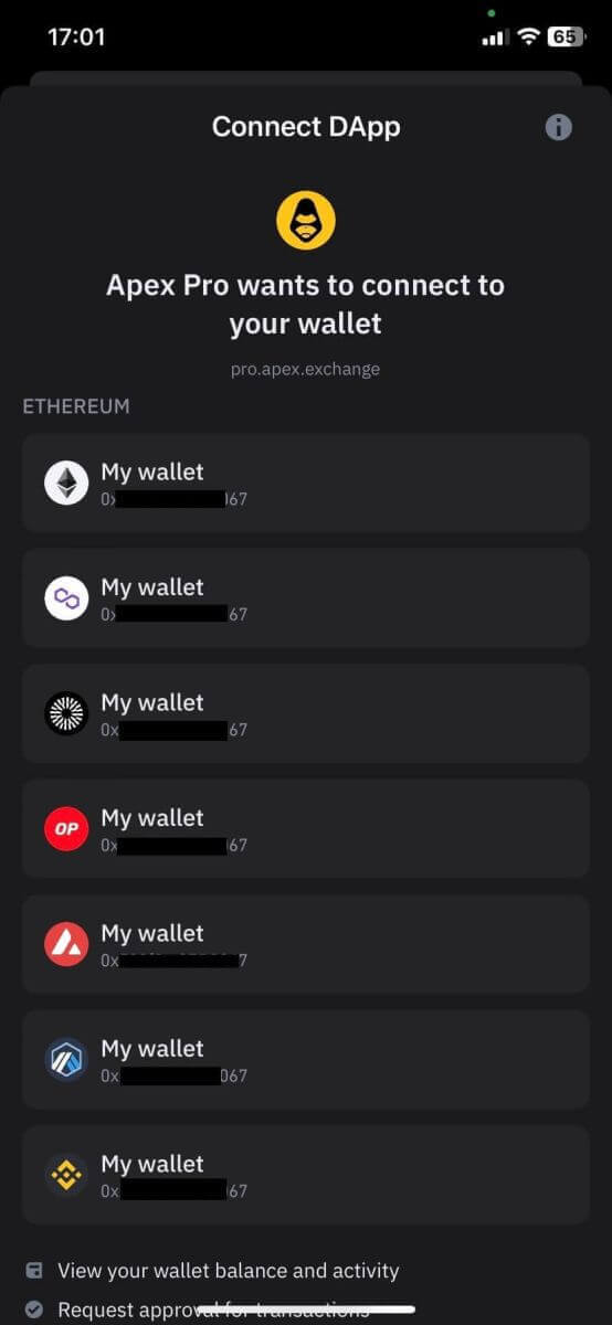 How to Connect Wallet and Trade Crypto at ApeX