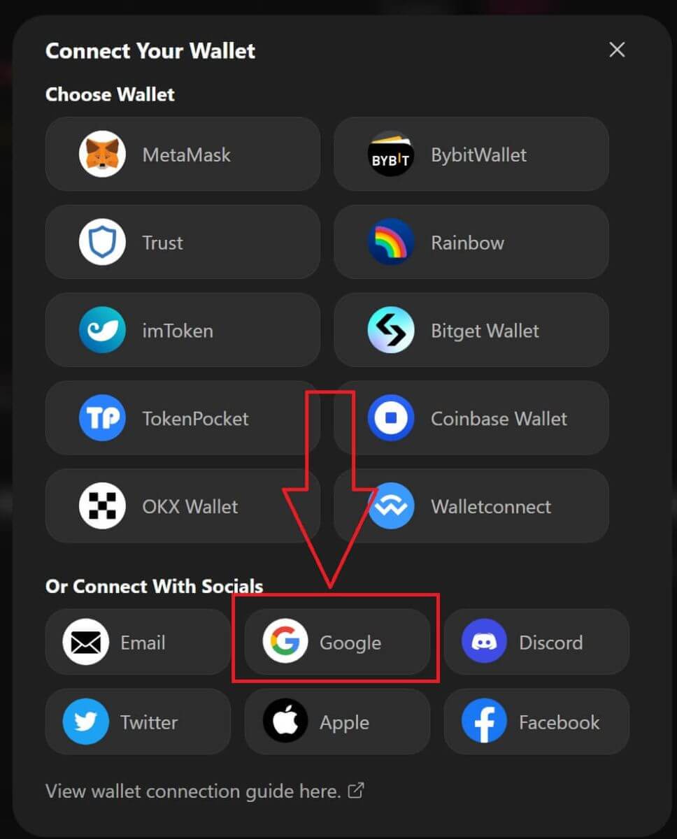 A Wallet csatlakoztatása az ApeX-hez A Wallet csatlakoztatása az ApeX-hez