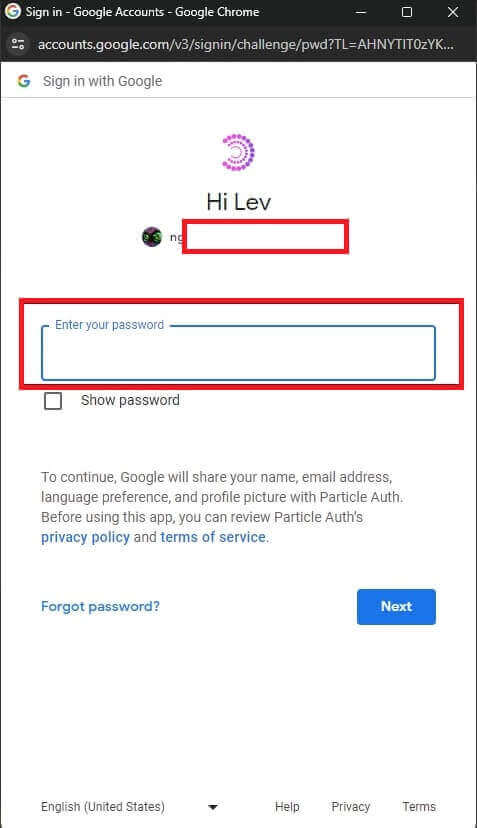 How to connect Wallet to ApeX via Social Media Account (Google, Facebook)