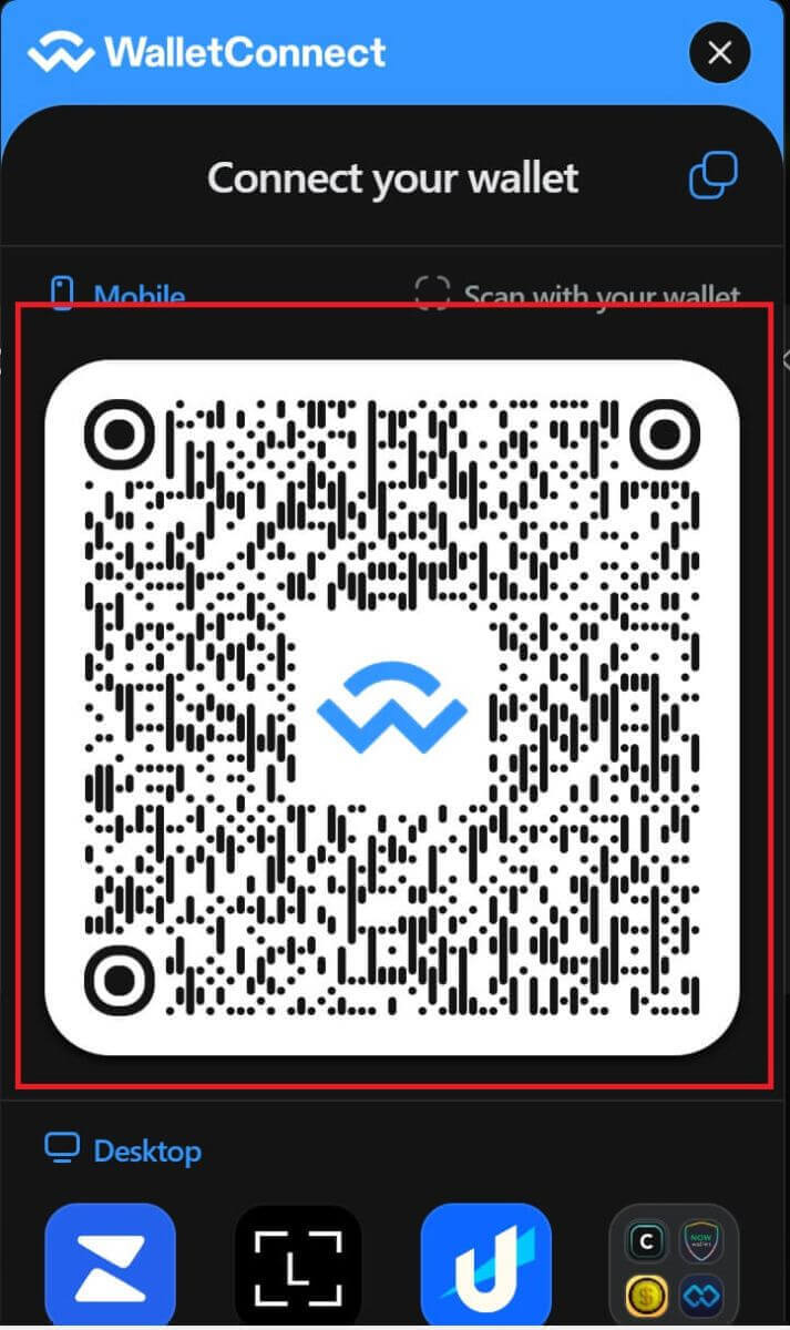 Kako povezati Wallet s ApeX-om putem Trust-a