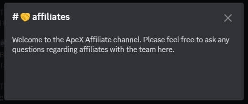 How to join Affiliate Program and become a Partner on ApeX