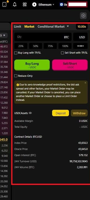 How to Trade at ApeX for Beginners