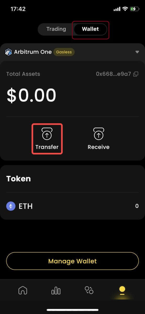 Як зняти та зробити депозит на ApeX